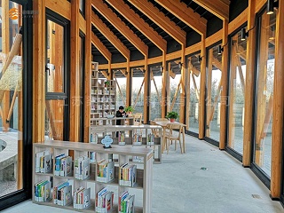 梁缘建科扬州乡村木结构书屋项目投入使用