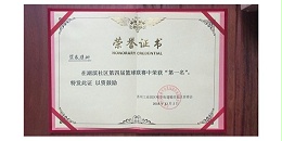 湖滨社区第四届篮球联赛第一名